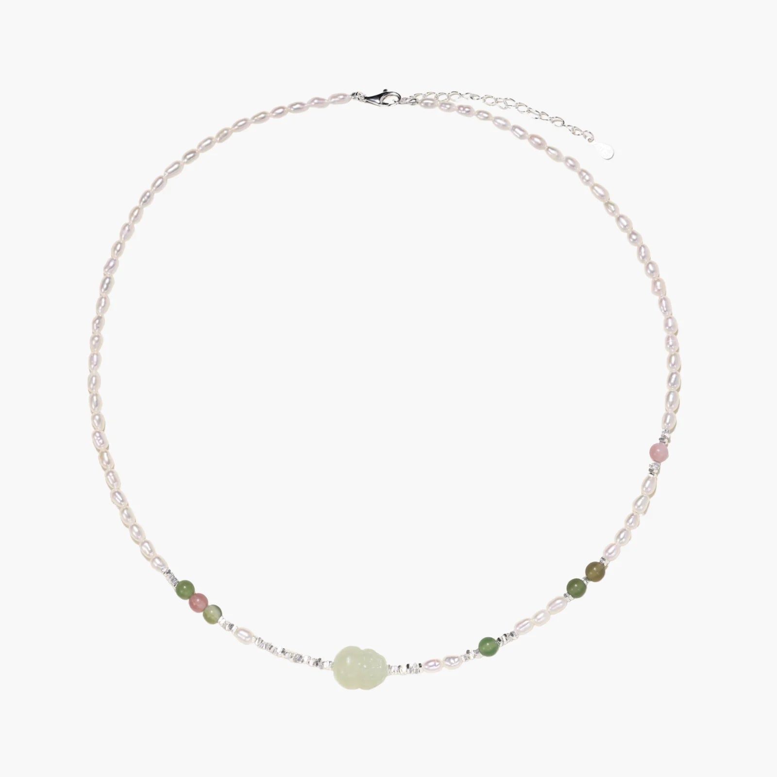 Jade Garden Pearl Necklace
