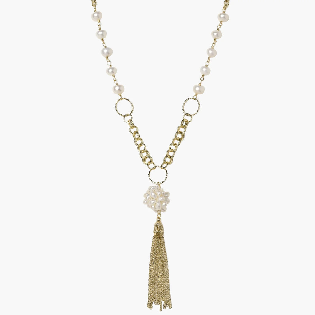 Pearl Tassel Dreams Necklace