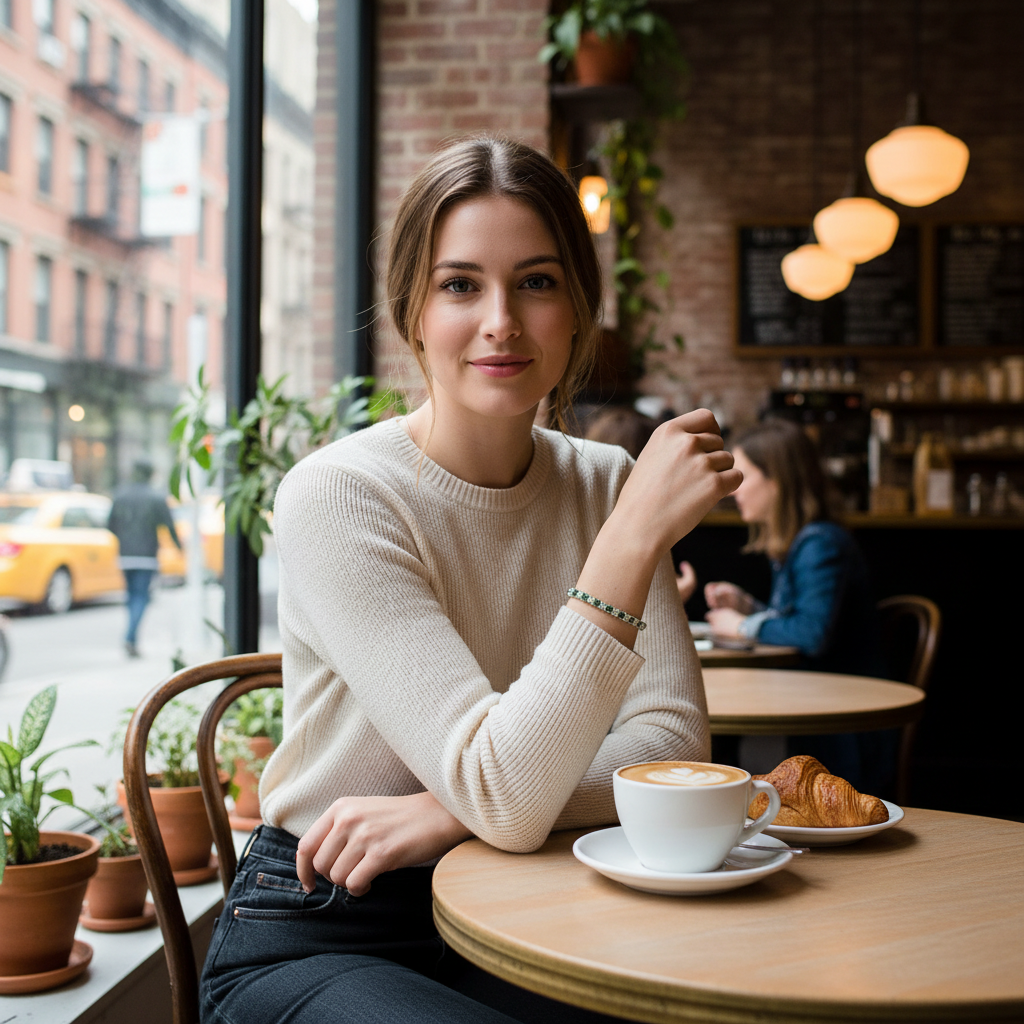 Emerald Green Tennis Bracelet